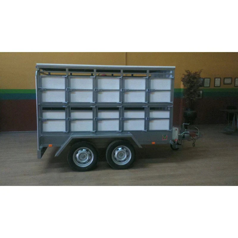 Remolque para perros y la caza 5 ruedas de 165/70 R13